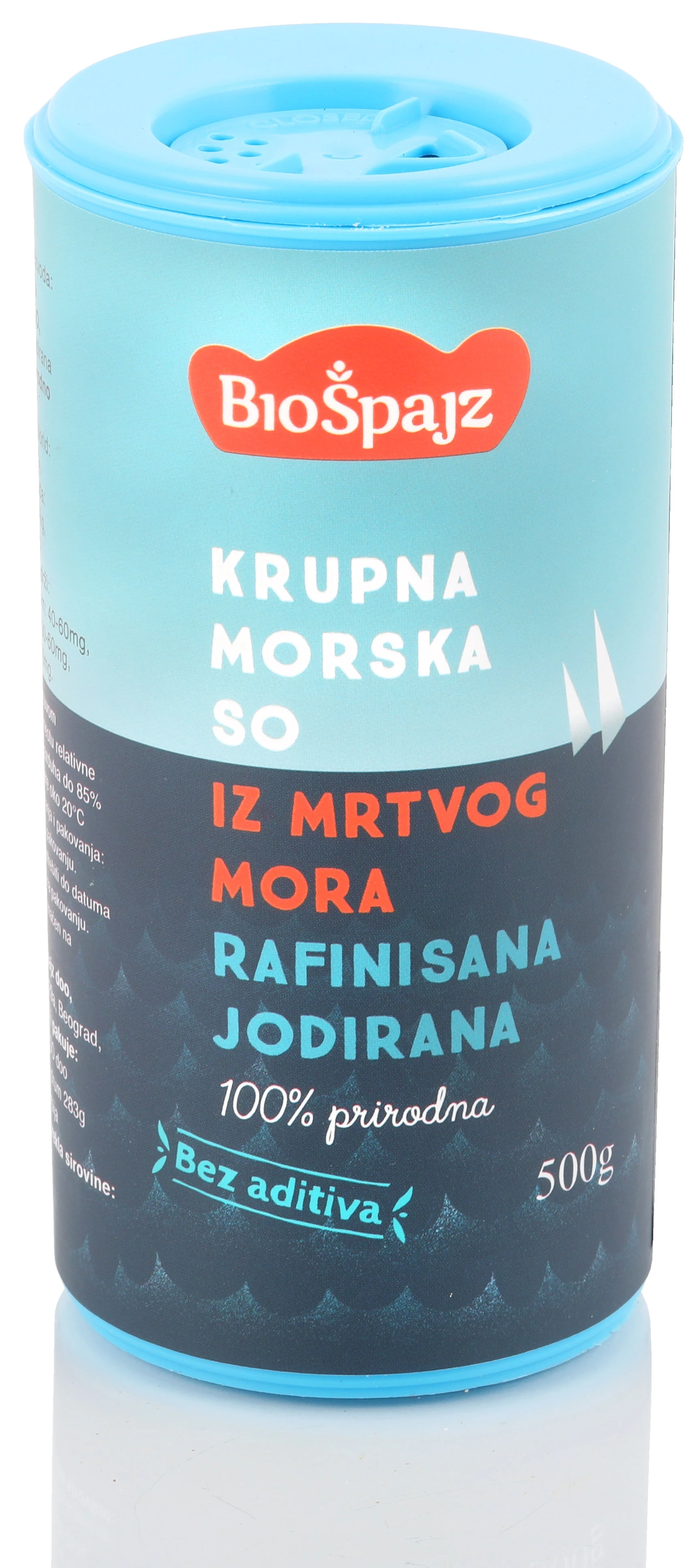 Krupna rafinisana jodirana so iz Mrtvog mora 500 g Bio Špajz